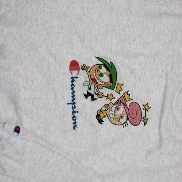 Champion X fairly oddparents crew crewneck sweater